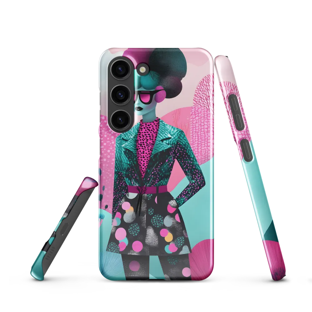 Bold Elegance in Color | Phone Case |  S23 | Snap Case | Glossy