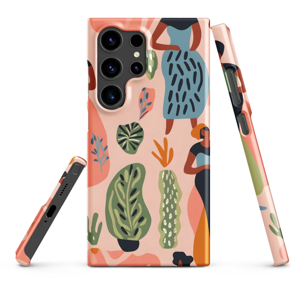 Harmony of Nature and Femininity | Phone Case |  S24 Ultra | Snap Case | Matte