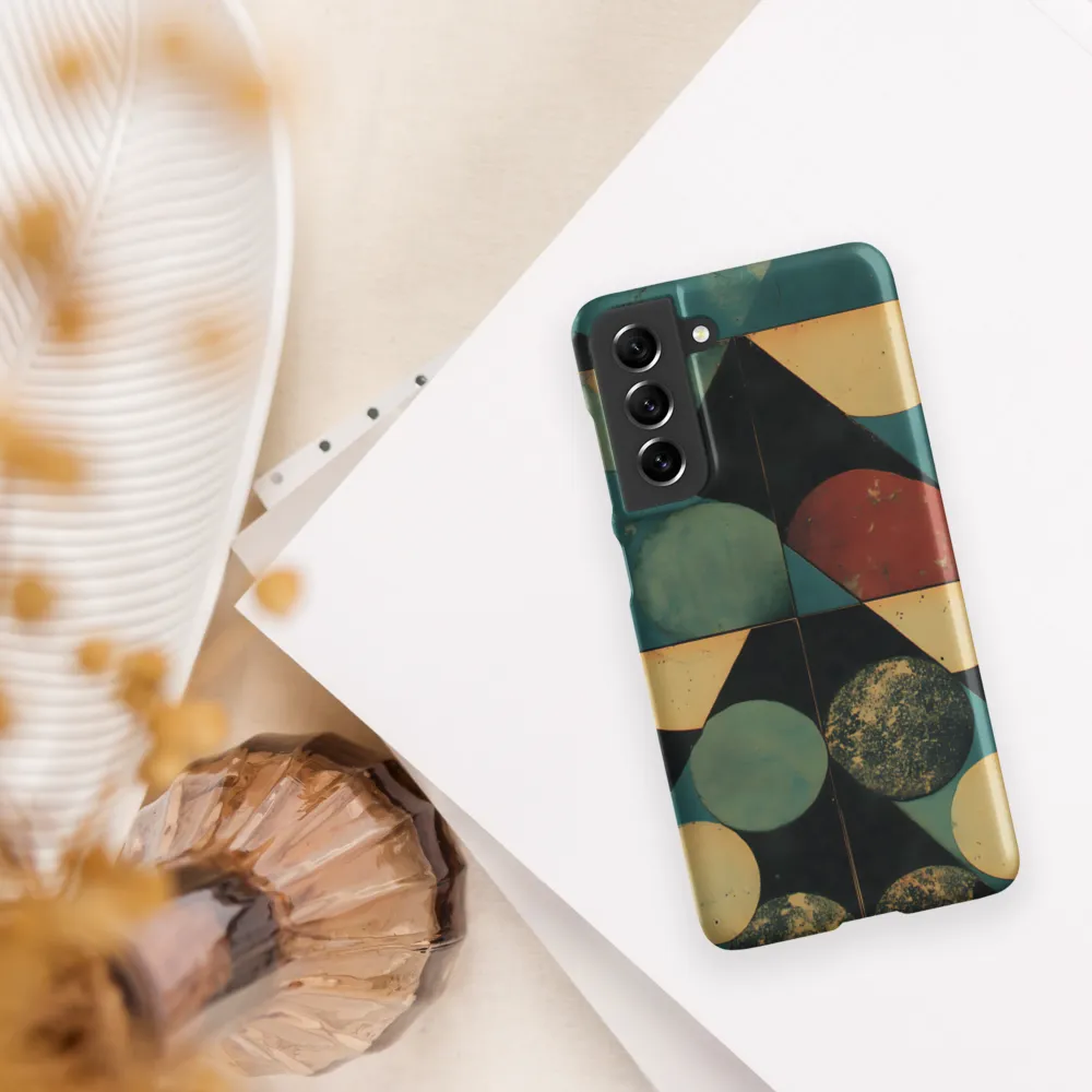 Geometric Harmony | Phone Case |  S21 FE | Snap Case | Matte