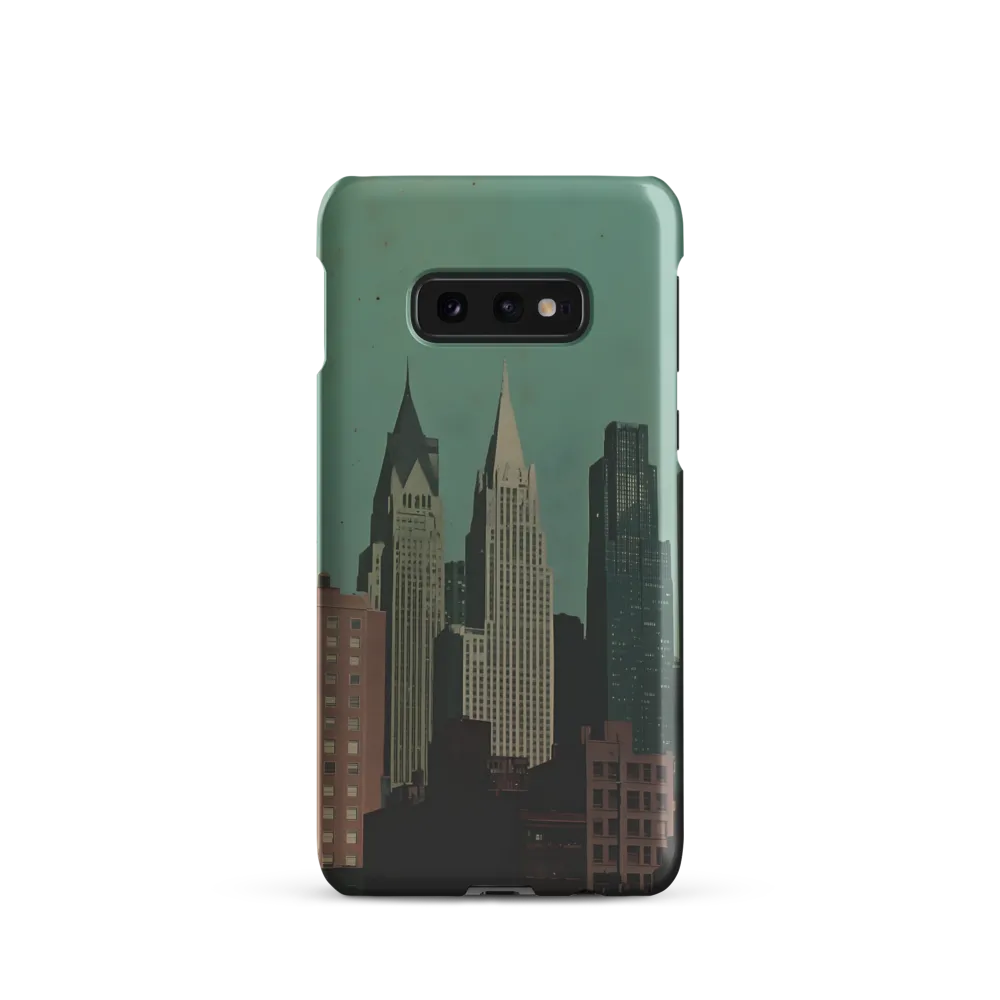 Urban Nostalgia: A Retro Cityscape