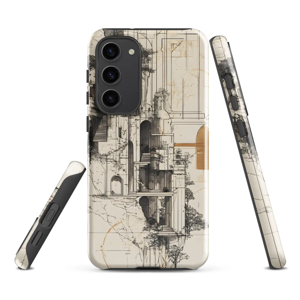 Ethereal Architectures | Phone Case |  S23 Plus | Tough Case | Glossy