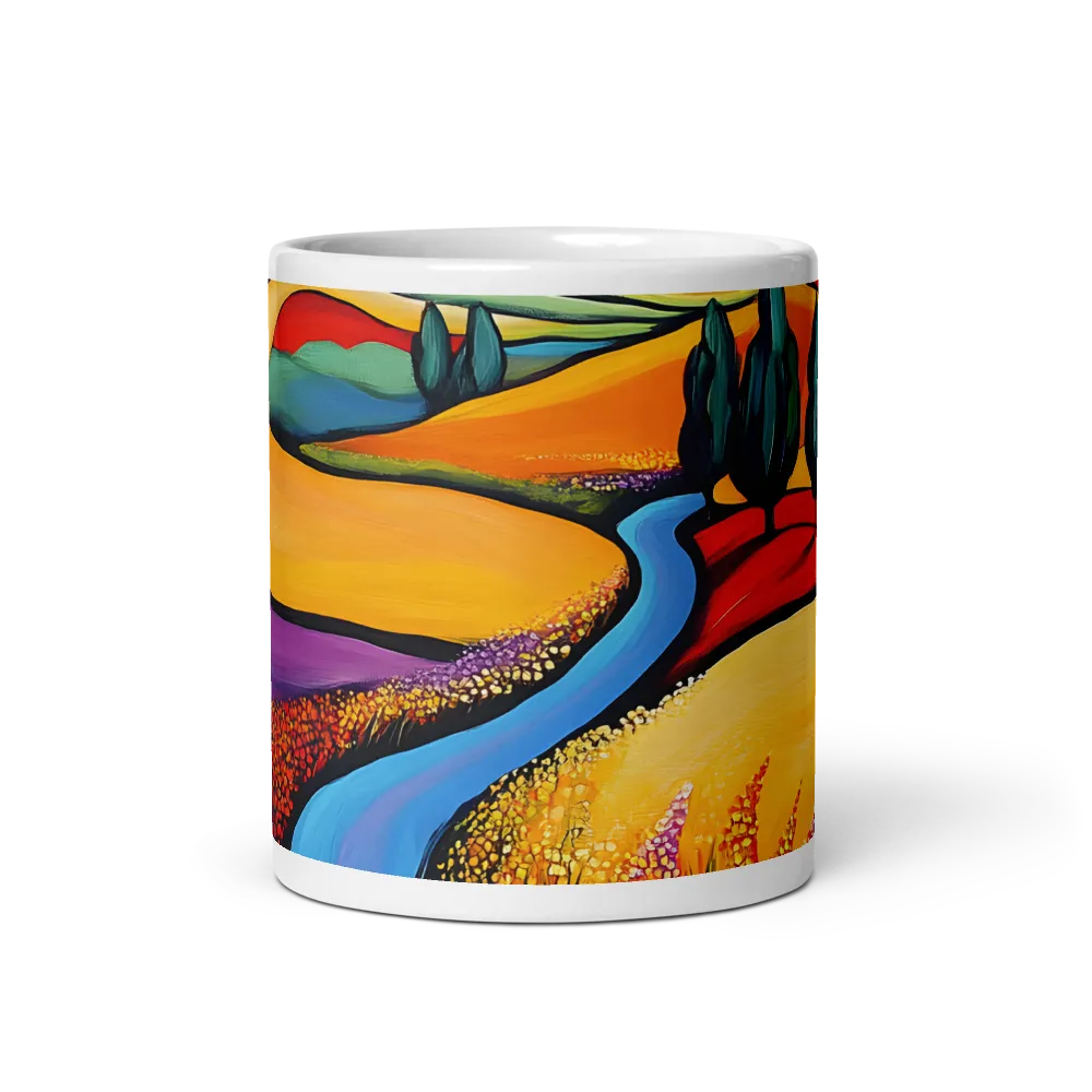 Harmony of Colors in Nature | Mug with White inside | 11 oz