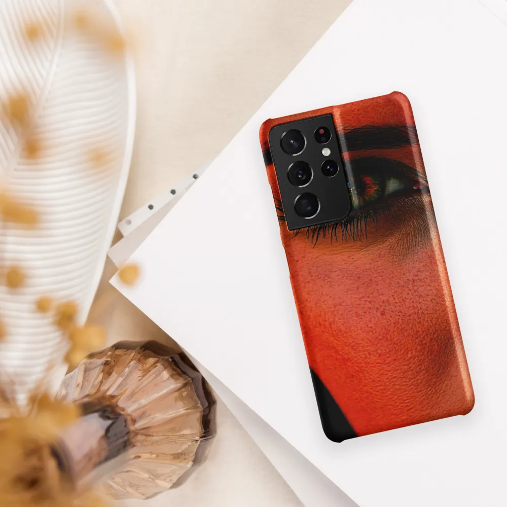Gaze of Intensity | Phone Case |  S21 Ultra | Snap Case | Matte
