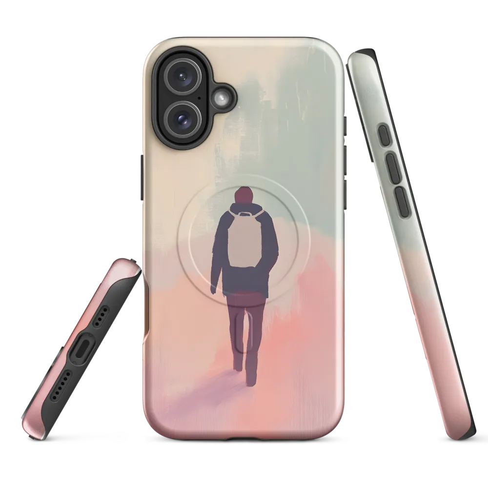 Silent Journey | Phone Case |  16 Plus | MagSafe® Tough Case | Glossy