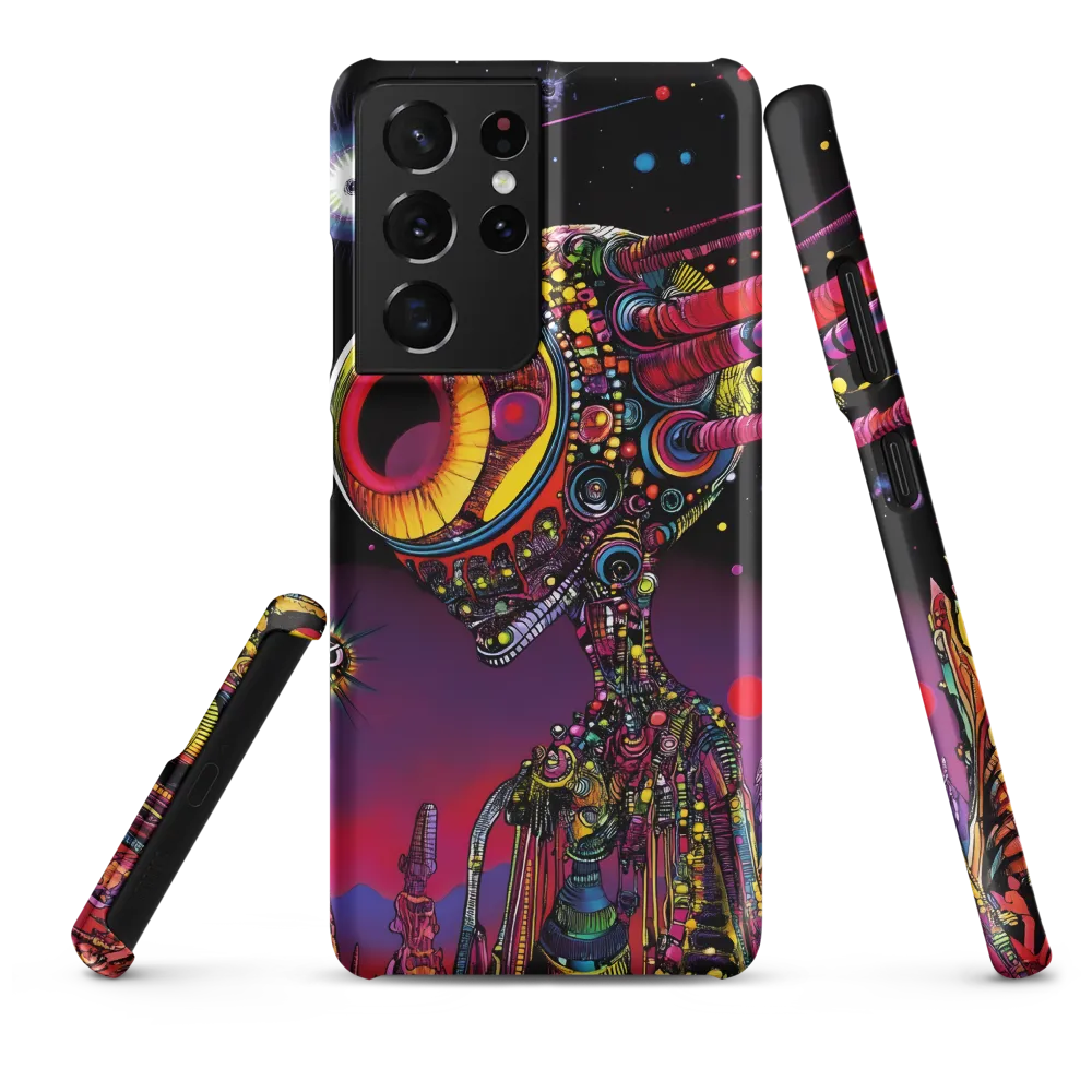 Cosmic Alien Odyssey | Phone Case |  S21 Ultra | Snap Case | Matte