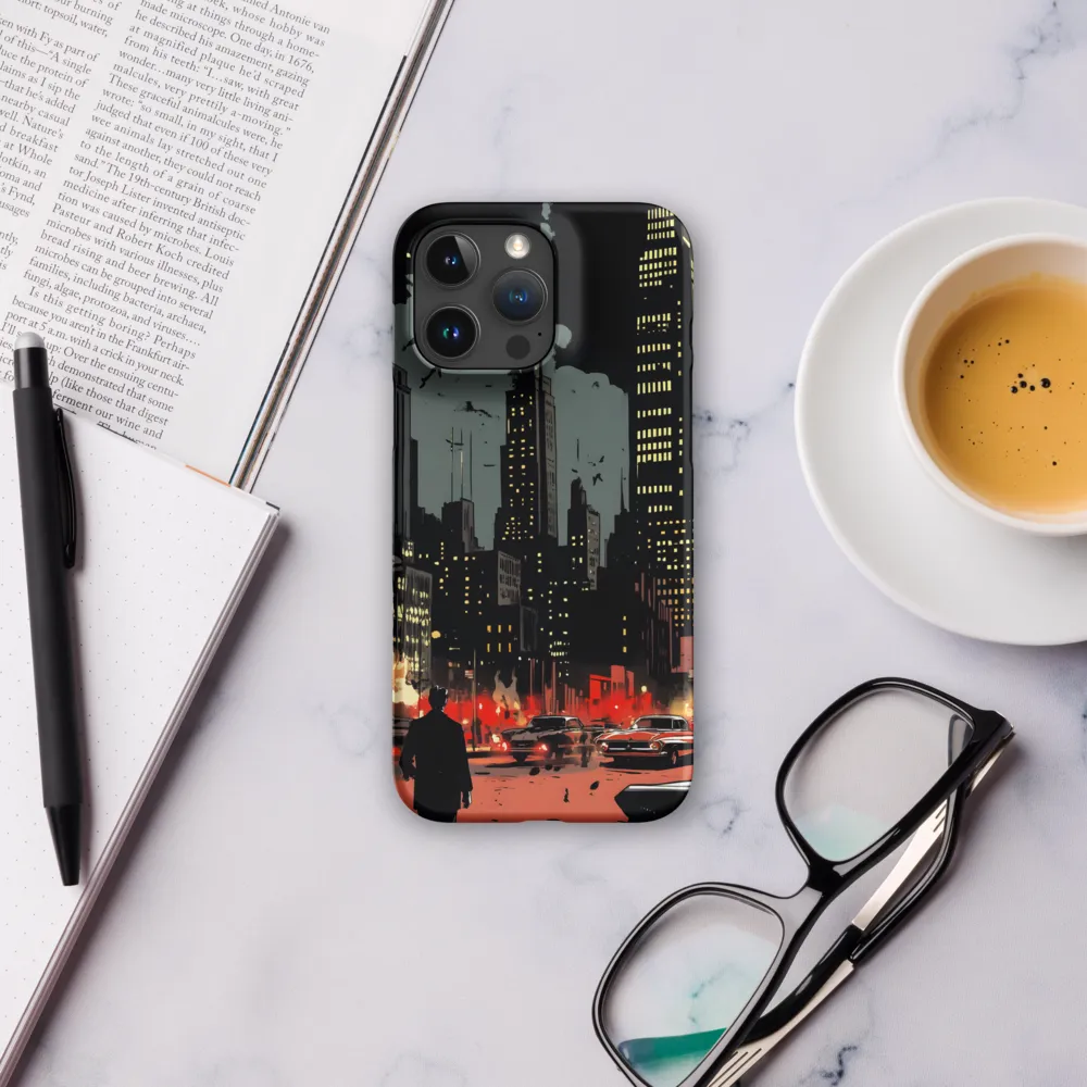 Urban Shadows: A Noir Night | Phone Case |  16 Pro Max | Snap Case | Matte