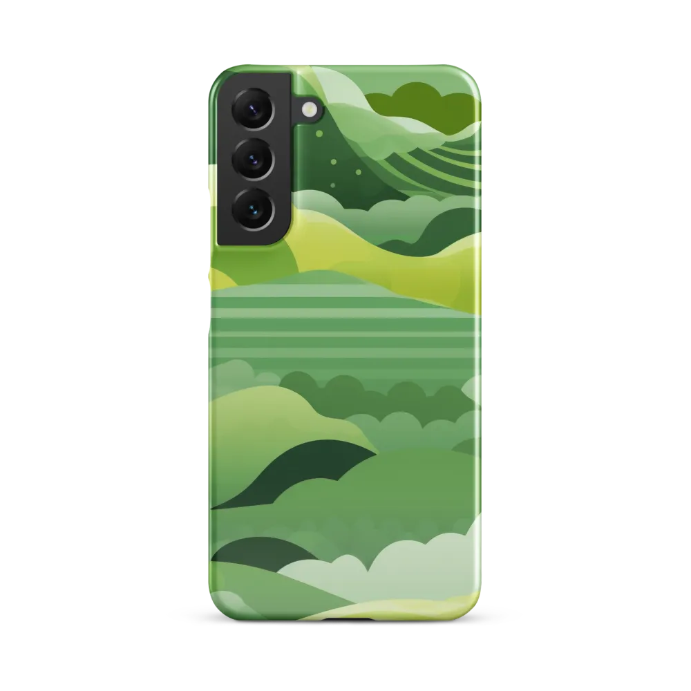 Tranquility in Green Waves
