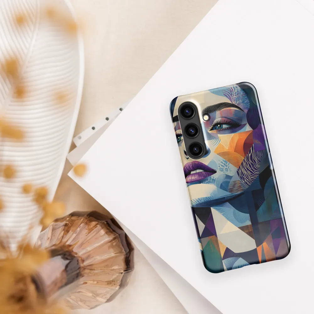 Fragmented Mystery: A Modern Portrait