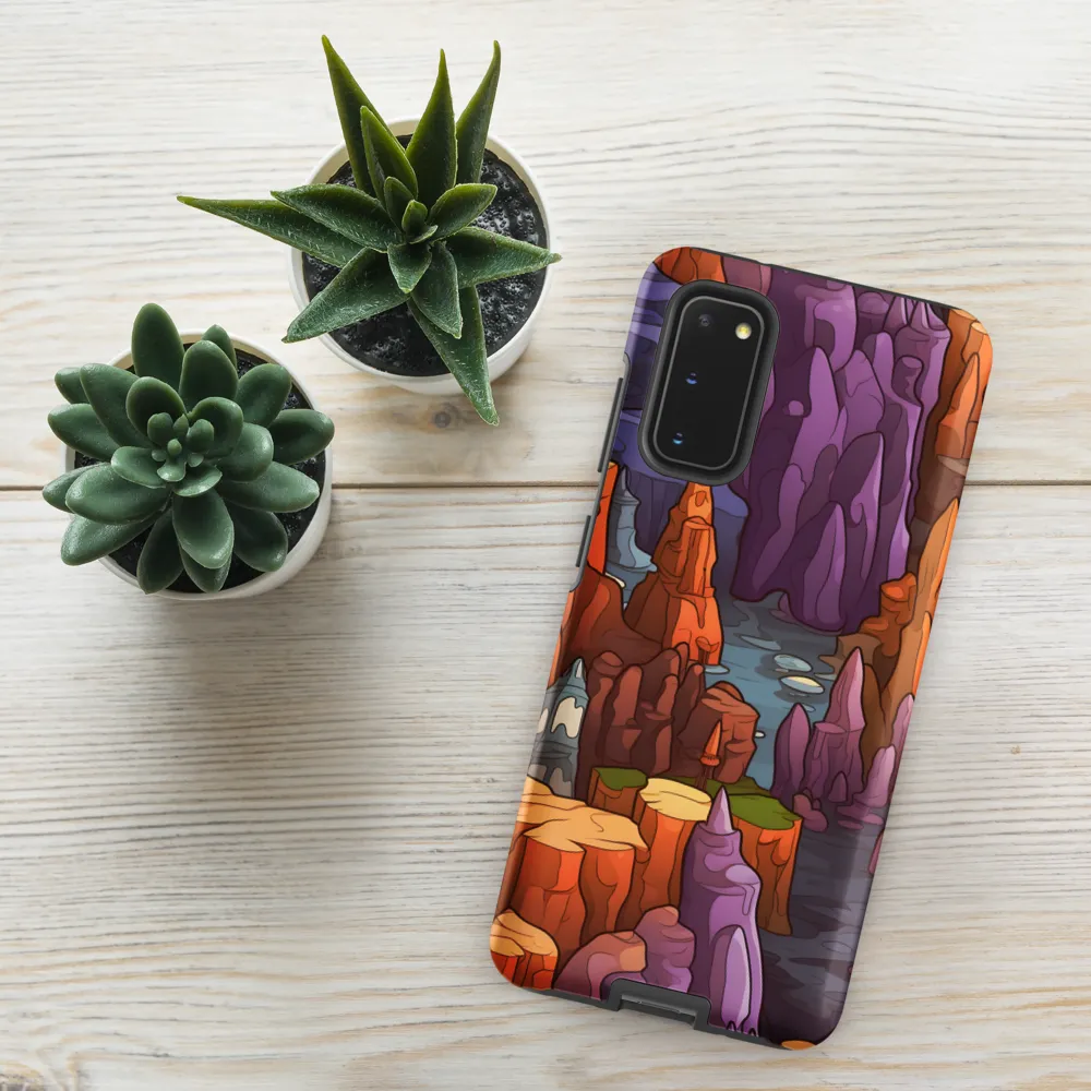 Vibrant Rockscape: A Digital Odyssey
