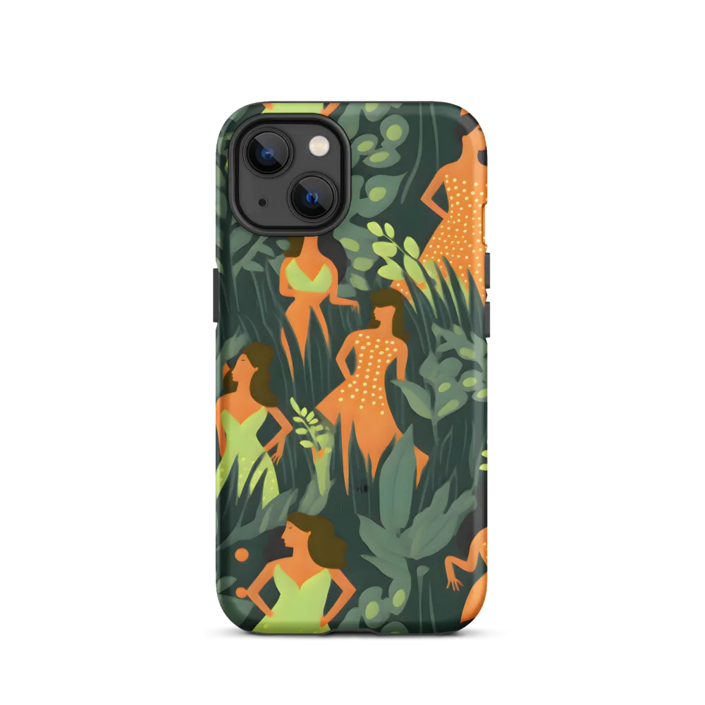 Playful Harmony in Patterns | Phone Case |  13 | Tough Case | Matte