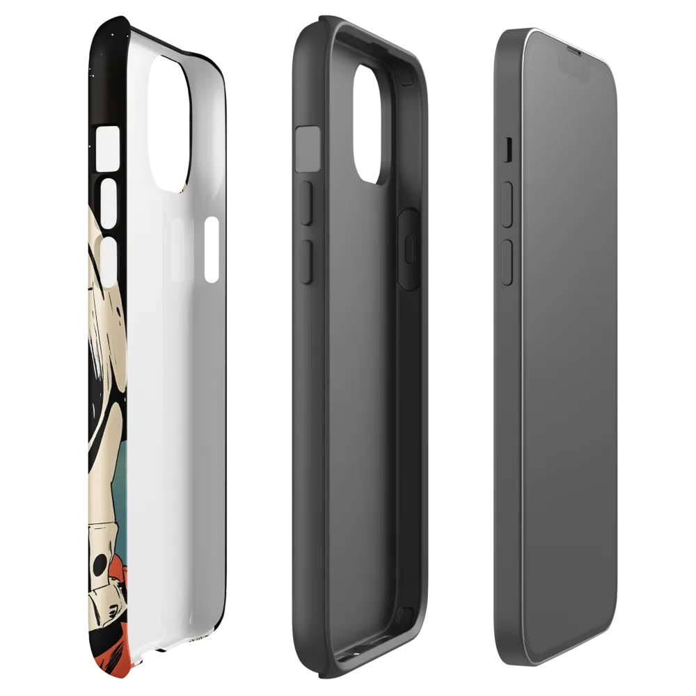 Gaze of the Astronaut | Phone Case |  14 Plus | Tough Case | Glossy