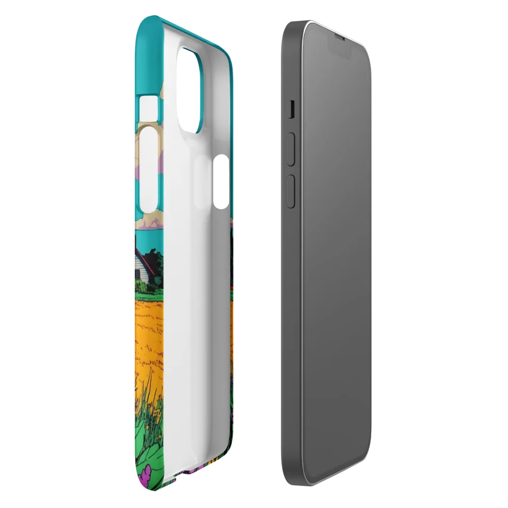 Whispers of a Sunlit Meadow | Phone Case |  14 Plus | Snap Case | Matte