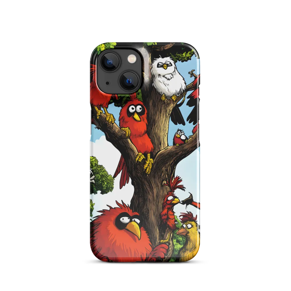 Whimsical Avian Gathering