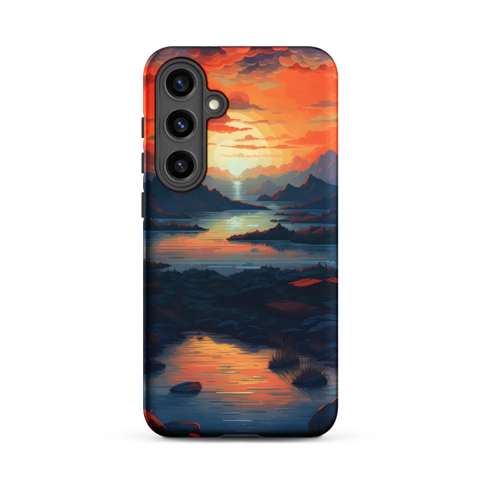 Ethereal Evening: A Digital Dusk