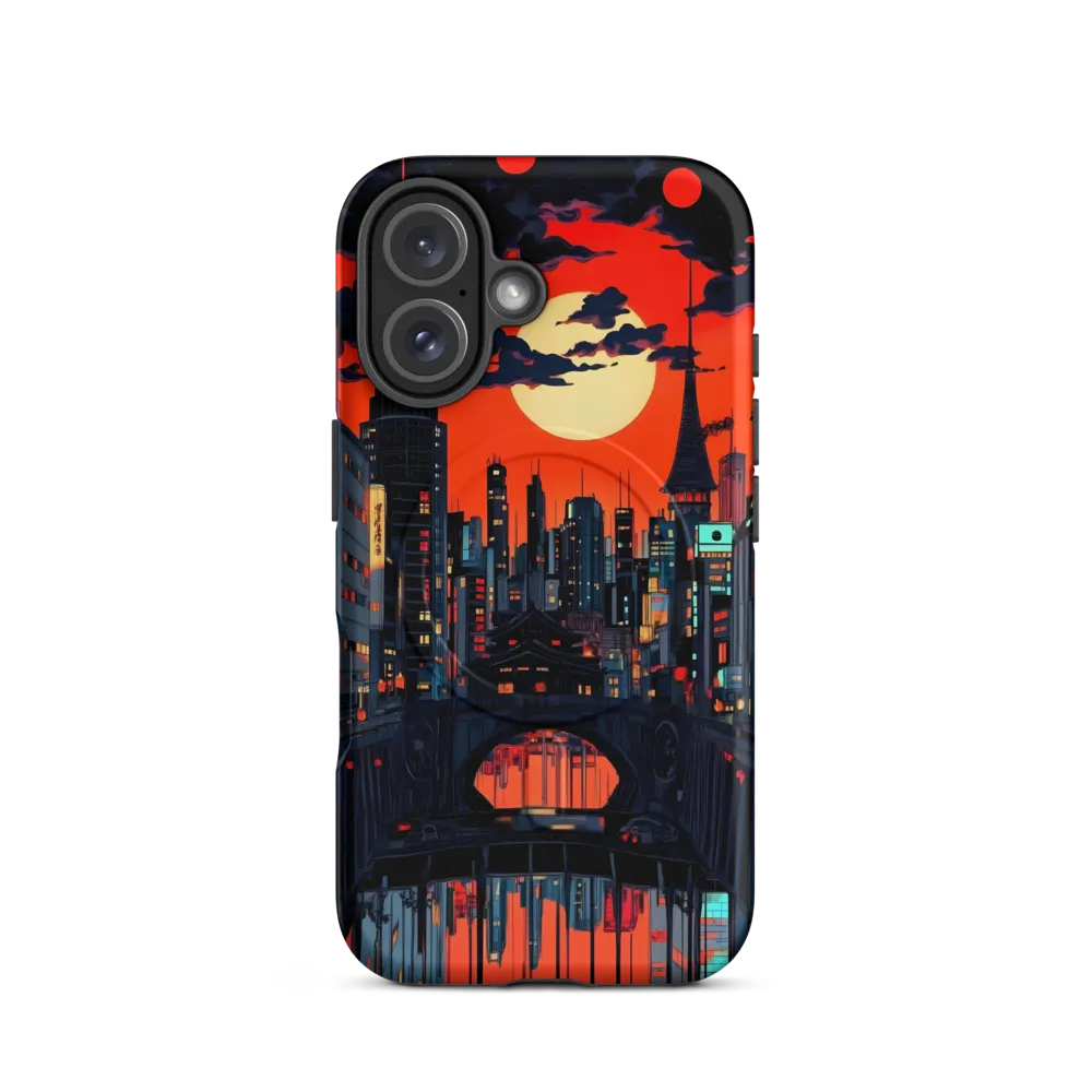 Nightfall in a Neon City