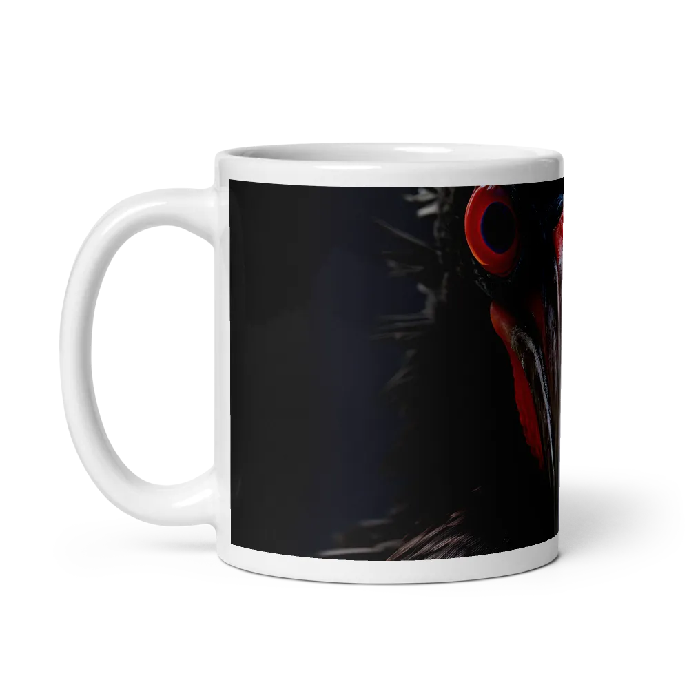 Gaze of the Abyss | Mug with White inside | 11 oz