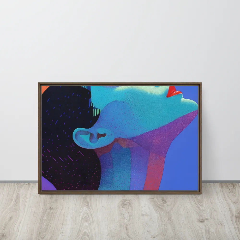 Ethereal Reverie | Canvas with Brown Frame | 20″×30″