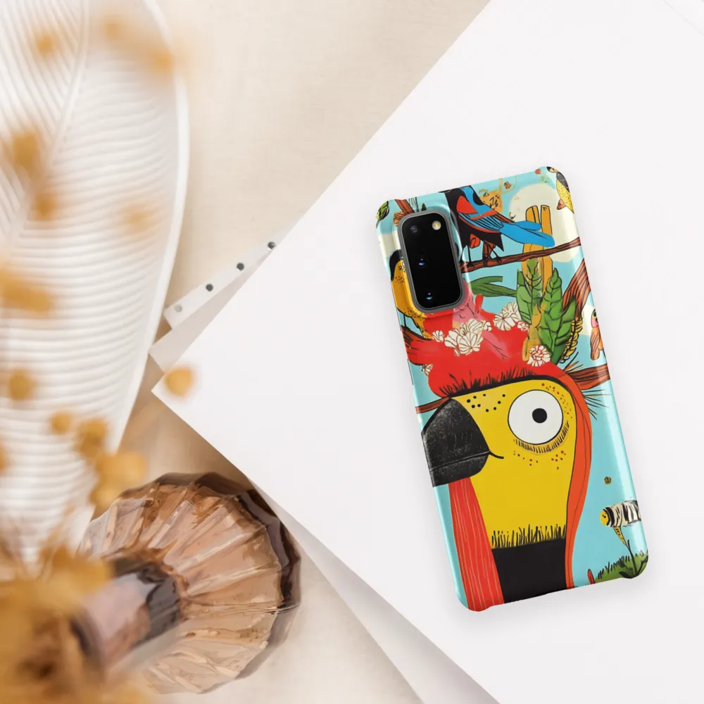Toucan with Floral Crown