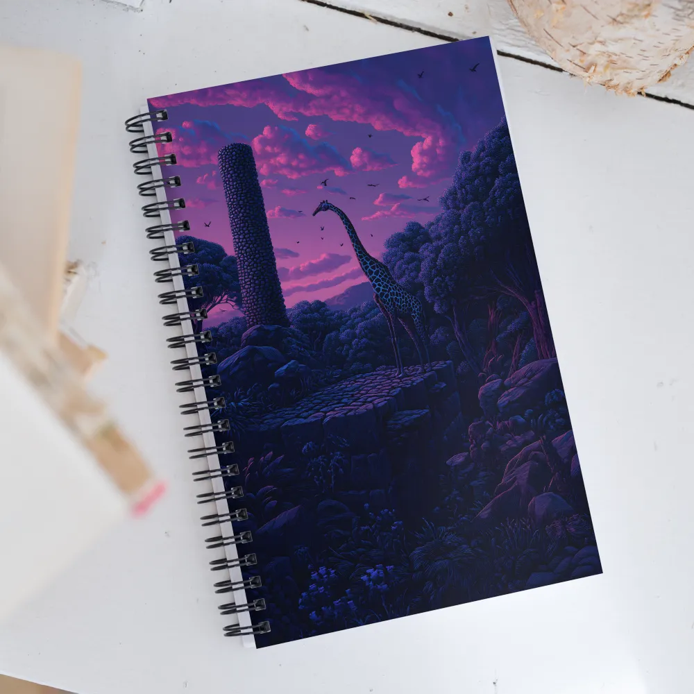 A Mystical Encounter | Spiral Notebook