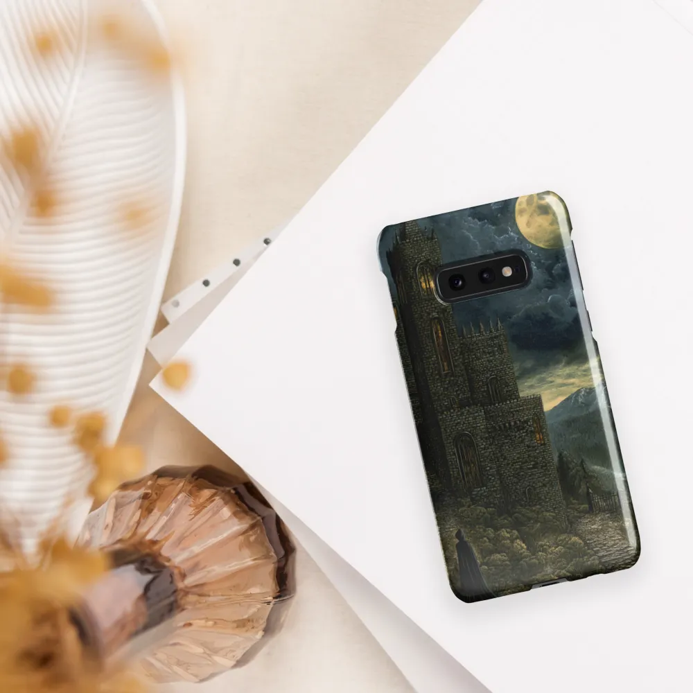 Whispers of the Moonlit Castle | Phone Case |  S10e | Snap Case | Glossy