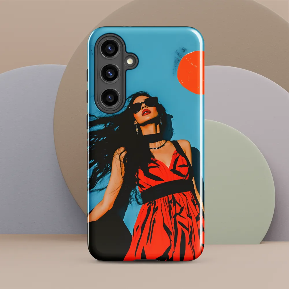 Sunset in Fashion: A Modern Portrait