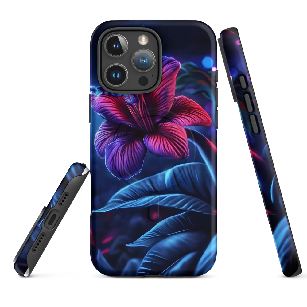 Illuminated Serenity: The Surreal Blossom