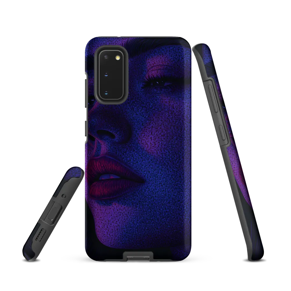 Stippled Neon Profile