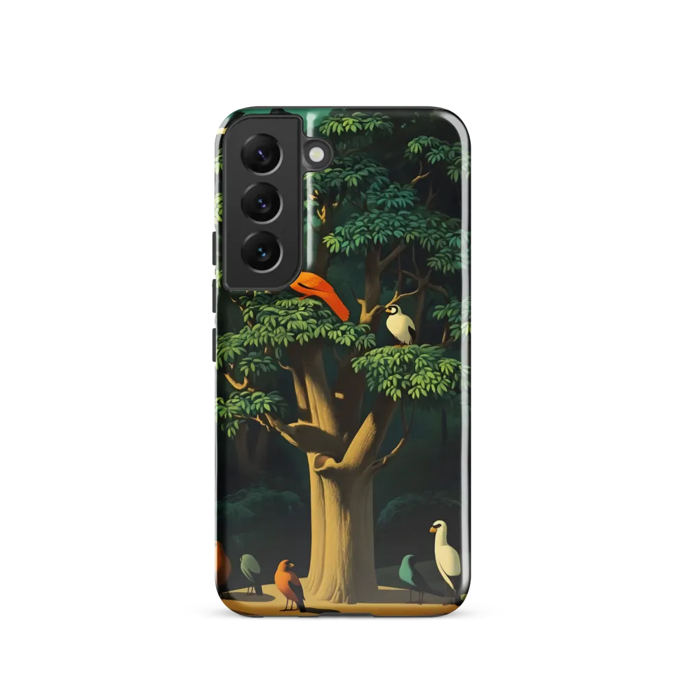 Harmony in Color: A Surreal Bird Symphony