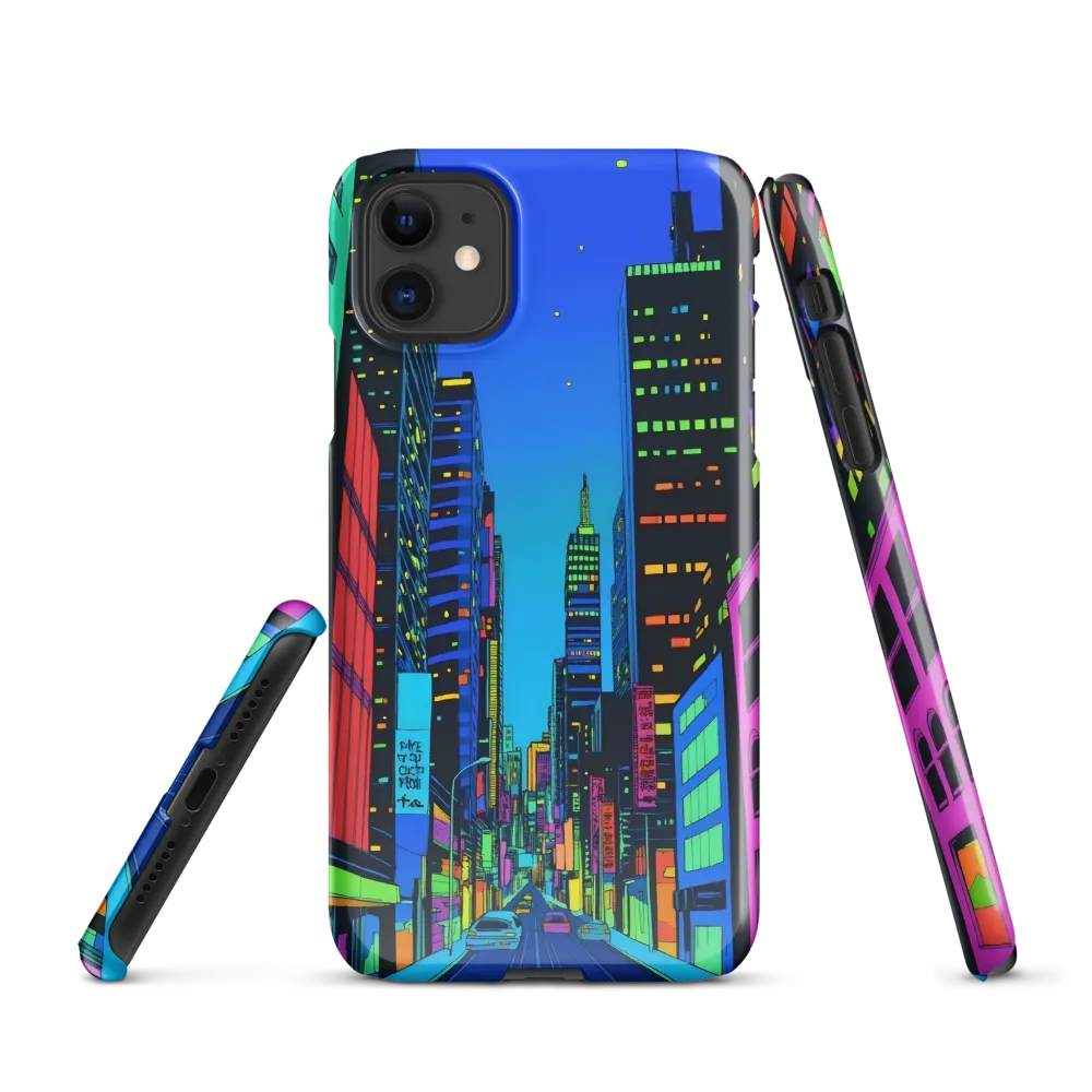 Neon Dreamscape: A Futuristic City at Dusk