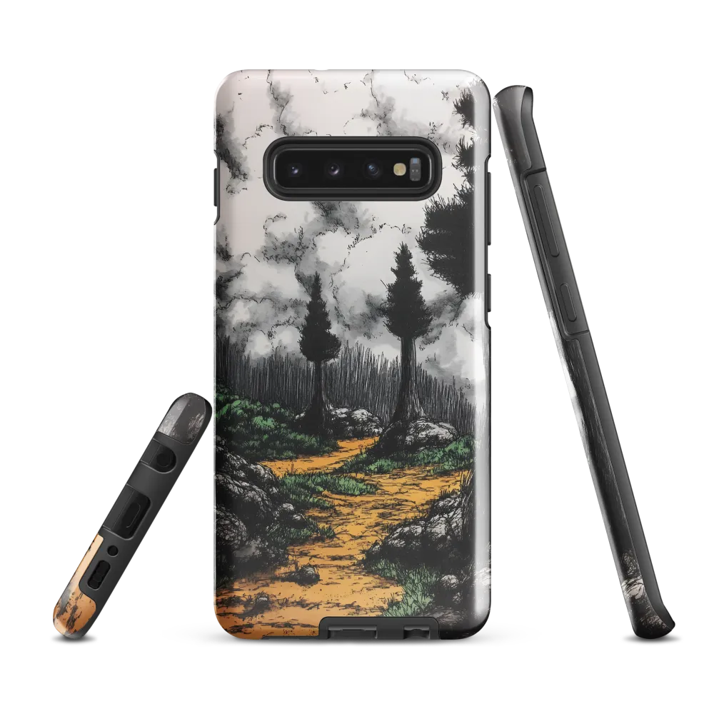 Path Through the Shadows | Phone Case |  S10 Plus | Tough Case | Glossy