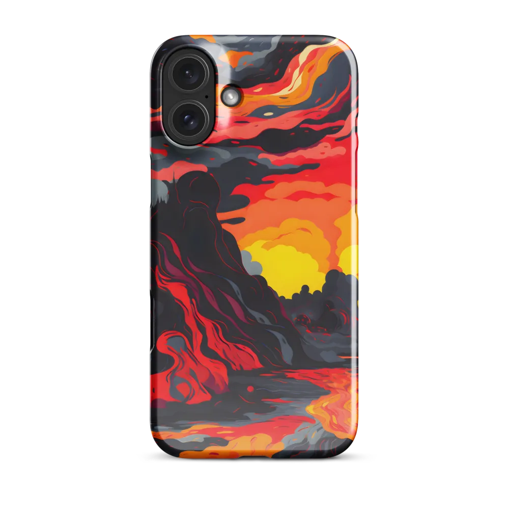 Eruption of Colors | Phone Case |  16 Plus | Snap Case | Glossy