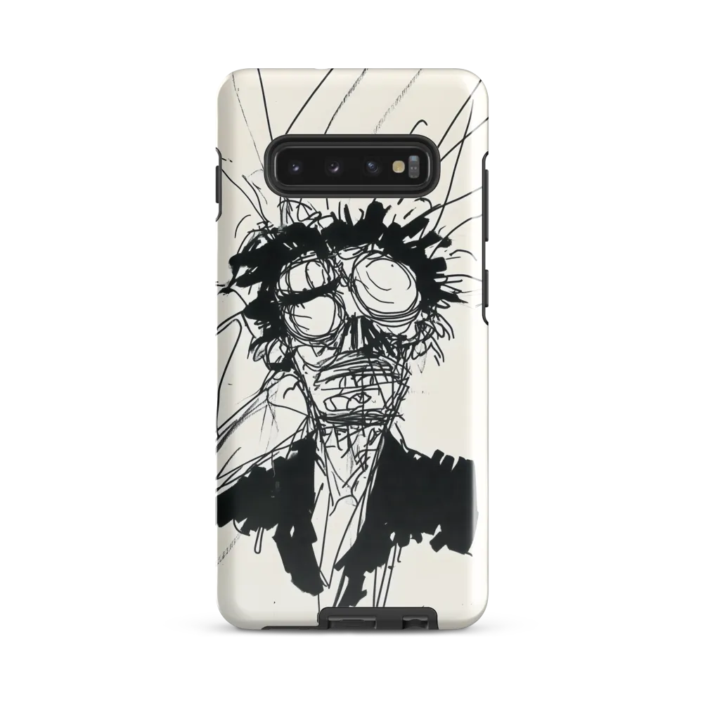 Chaos in Ink | Phone Case |  S10 Plus | Tough Case | Glossy