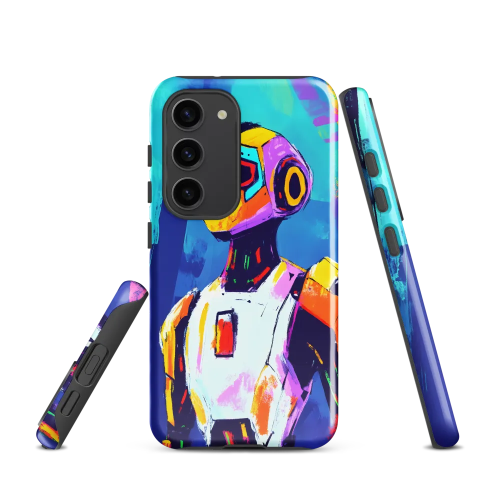 Curiosity of the Robot | Phone Case |  S23 | Tough Case | Glossy