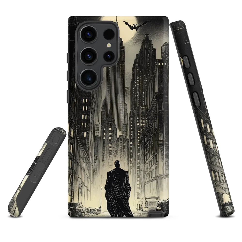 Shadows of the Gotham Night | Phone Case |  S23 Ultra | Tough Case | Matte