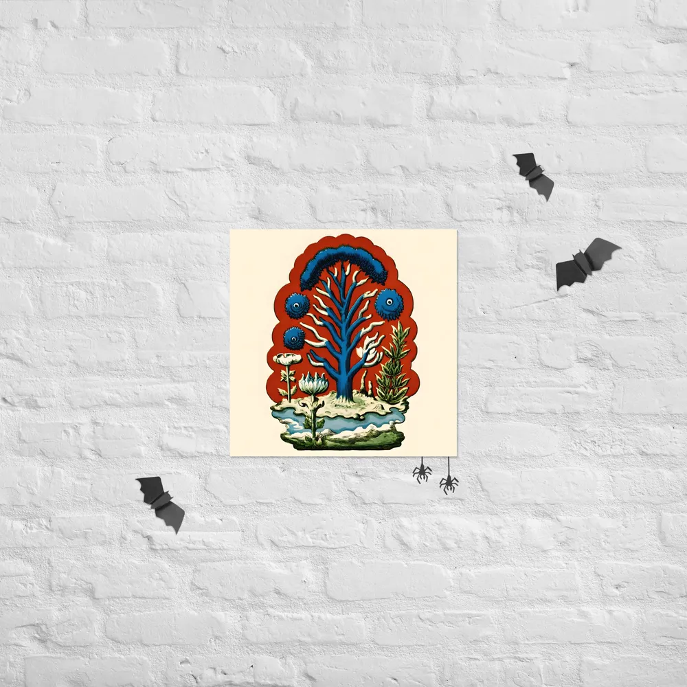 Azure Arbor 
 Poster | 18″x 18″