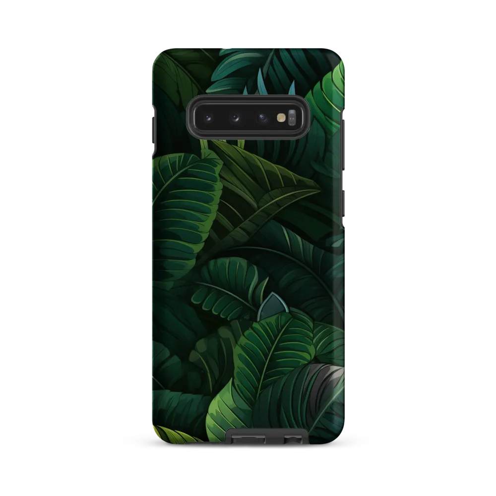 Lush Canopy: A Tropical Foliage Study