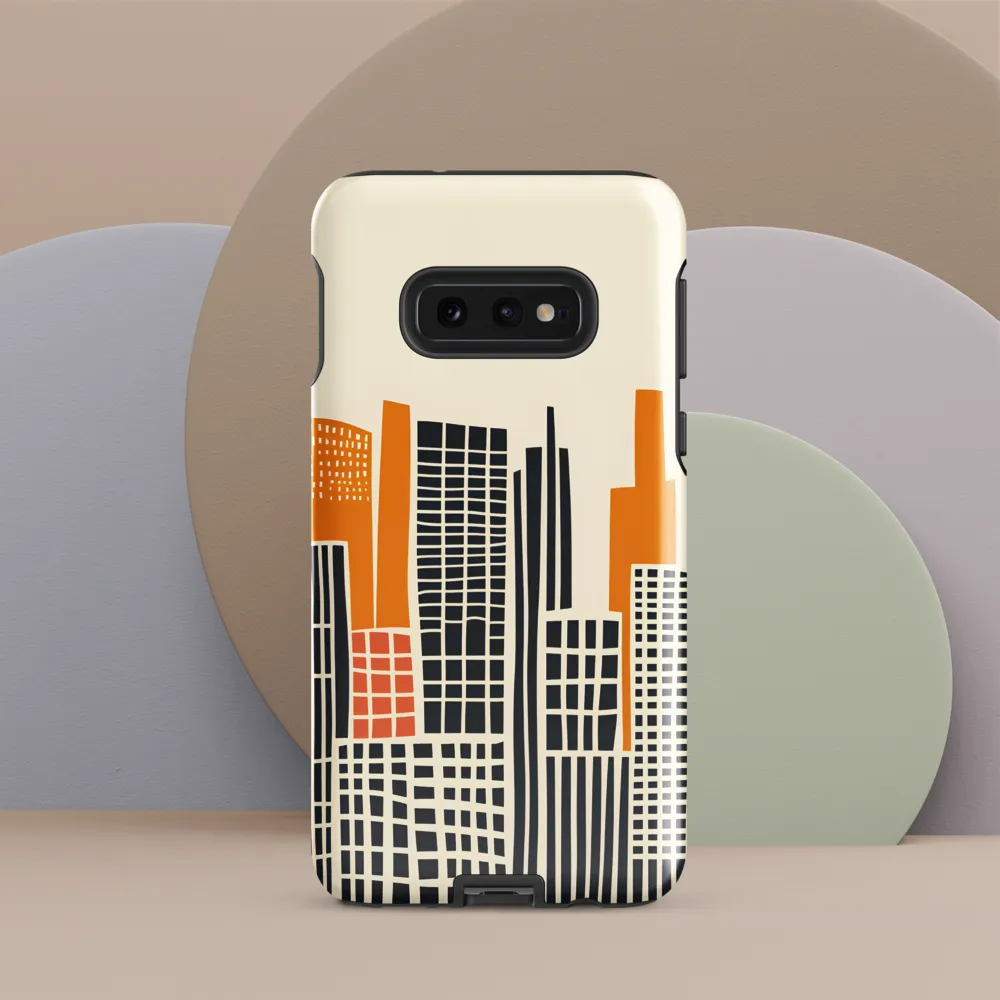Urban Rhythms: A Graphic Cityscape