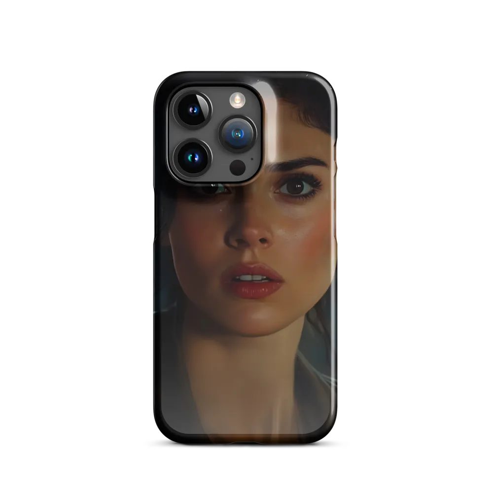 Gaze of Intensity | Phone Case |  15 Pro | Snap Case | Glossy