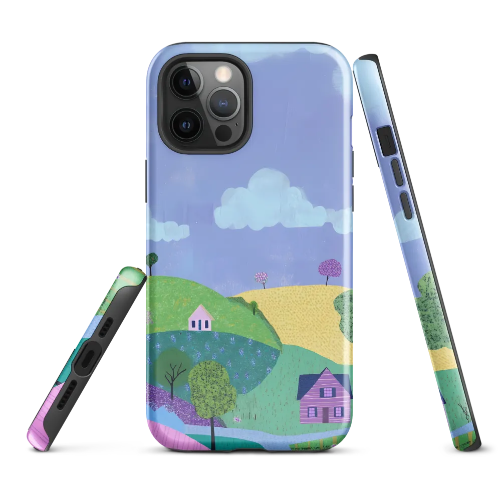 Whimsical Hills and Quaint Homes