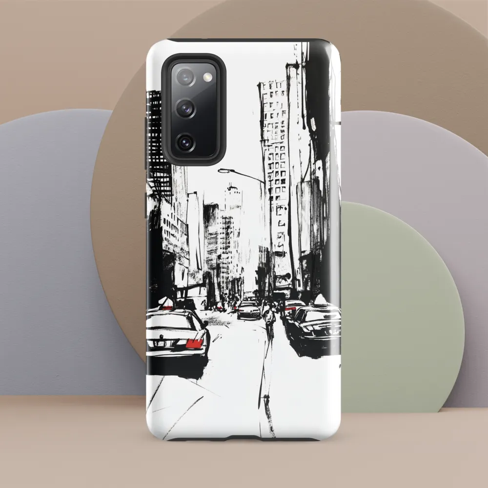 Urban Pulse: A Monochromatic Journey