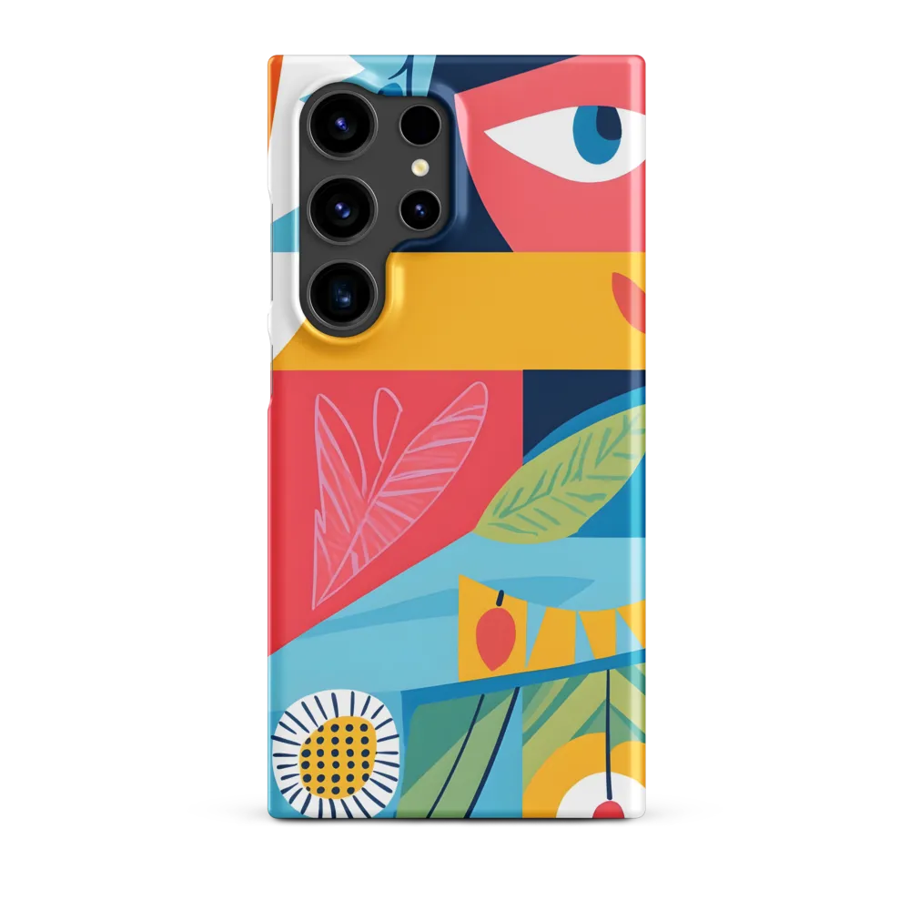 Vibrant Geometric Visage