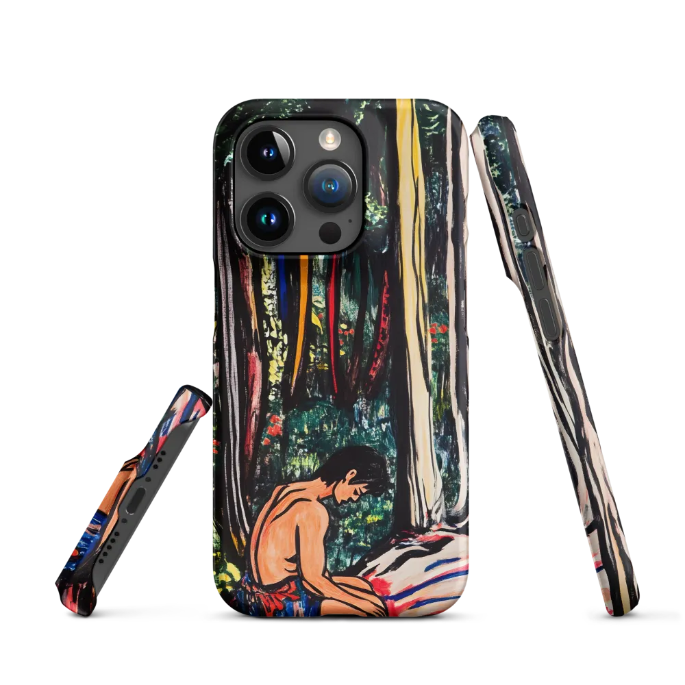Contemplation in Nature | Phone Case |  15 Pro | Snap Case | Matte