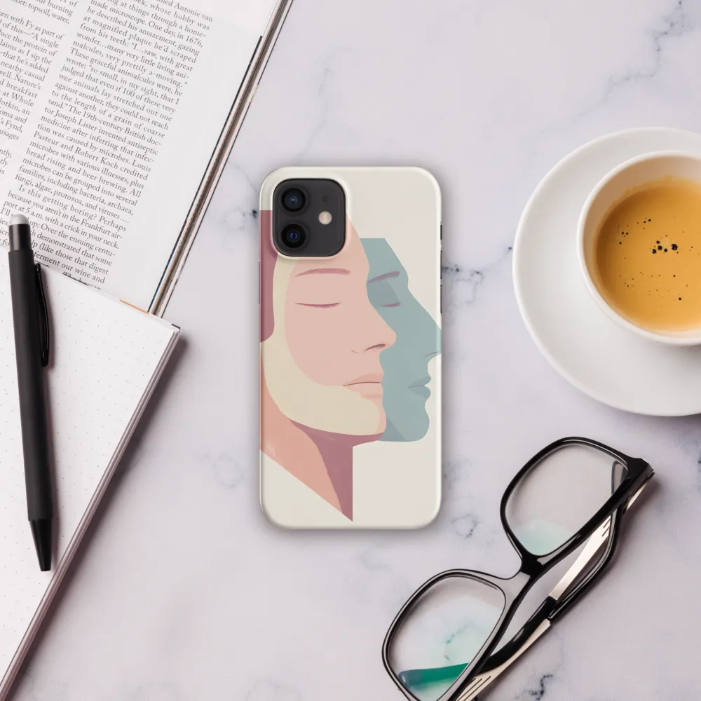 Dual Facets of Serenity | Phone Case |  12 | Snap Case | Matte