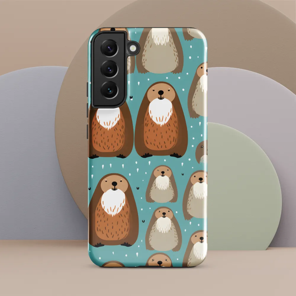 Whimsical Otter Pattern