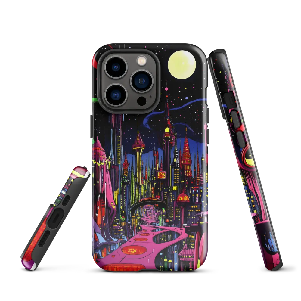 Neon Dreams of a Futuristic City