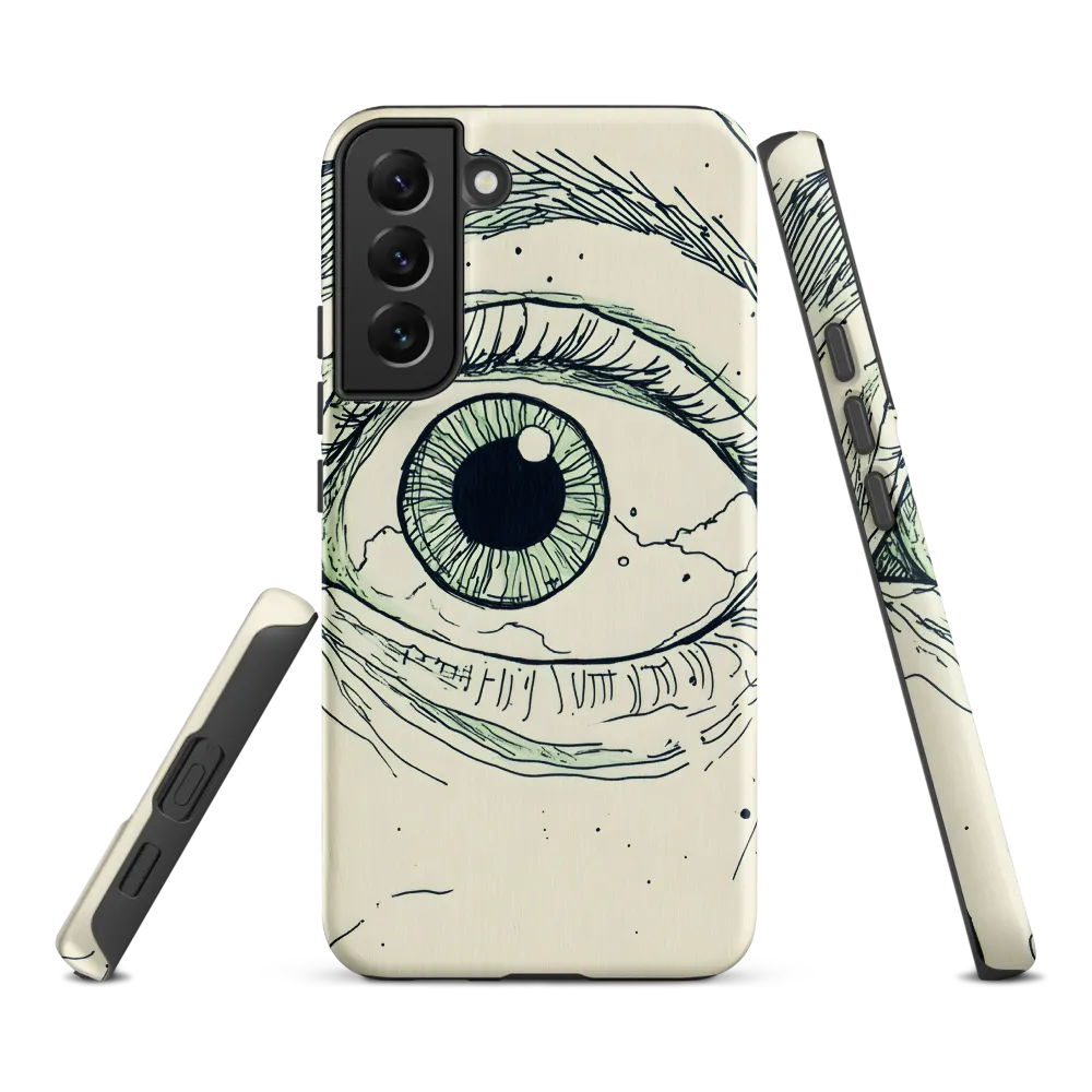Observant Gaze | Phone Case |  S22 Plus | Tough Case | Matte