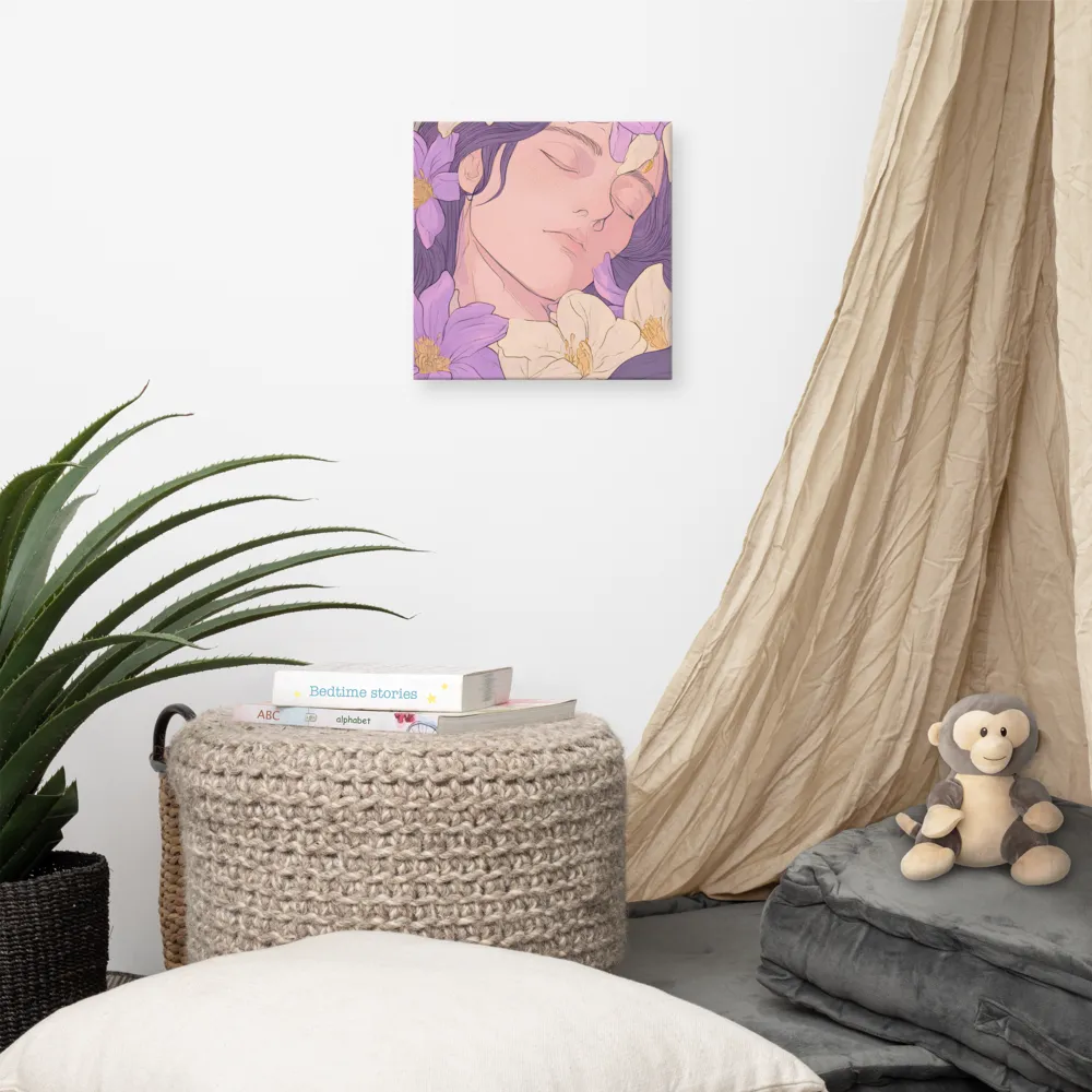 Harmony in Bloom | Canvas | 12″×12″