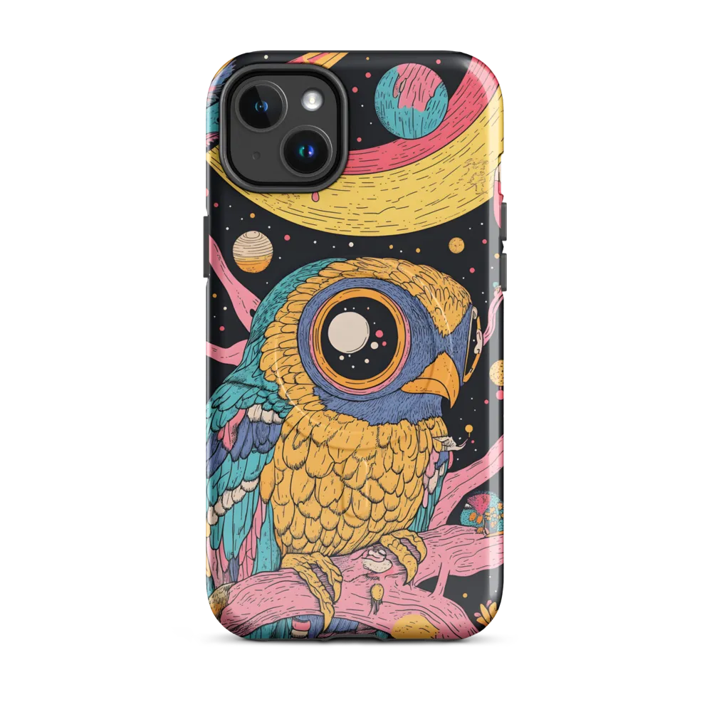 Whimsical Cosmic Owl