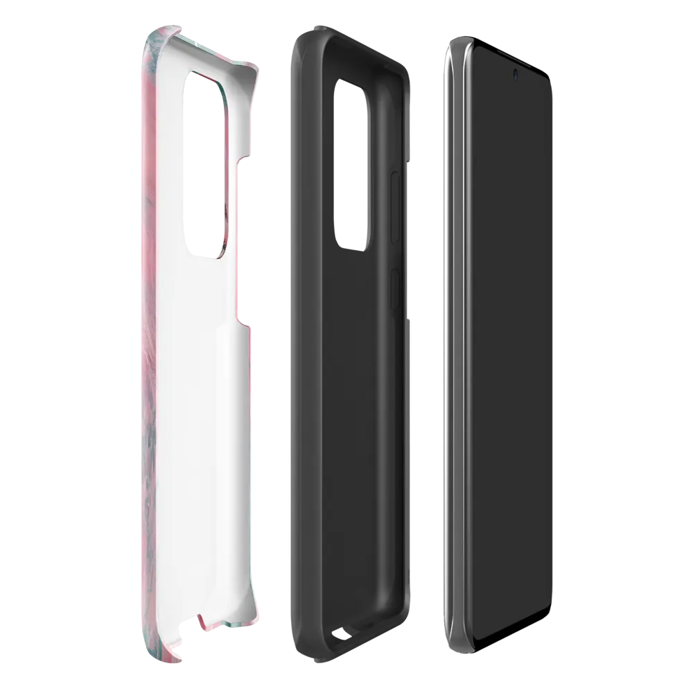 Dreamy Serenity: A Contemporary Portrait | Phone Case |  S20 Ultra | Tough Case | Glossy