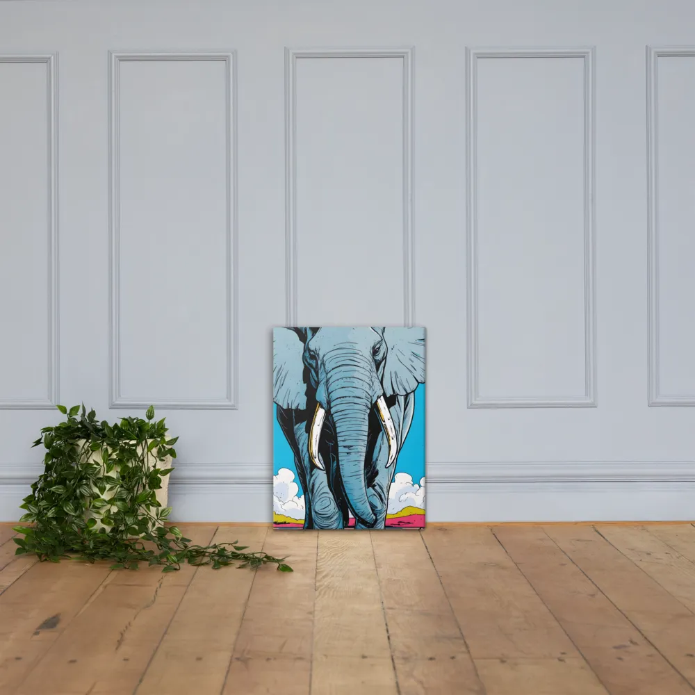 Majestic Presence: The Elephant | Canvas | 18″×24″
